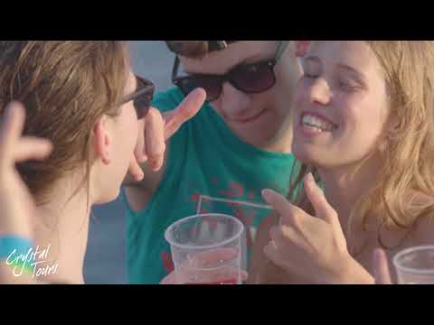 Abireise Novalja mit Crystal-Tours - Partyboat 2017