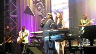 Stevie wonder and his daugher Aisha Morris - Isnt she lovely