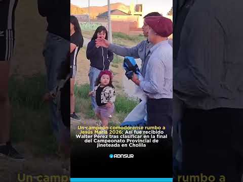El comodorense Walter Pérez clasificó a Jesús María 2026
