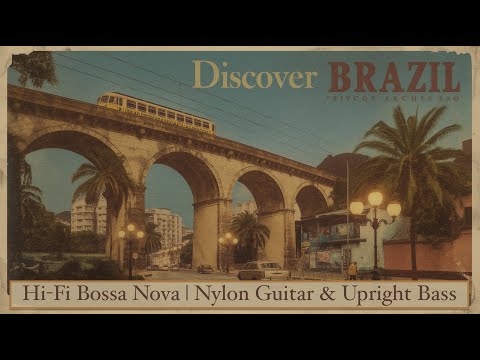 Vintage Bossa Nova Acoustic Jazz Guitar – 1960s Copacabana Brazil Instrumentals For Focus Study Ep9