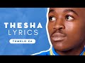 Thesha Lyrics - Mellow & Sleazy, Tumelo ZA