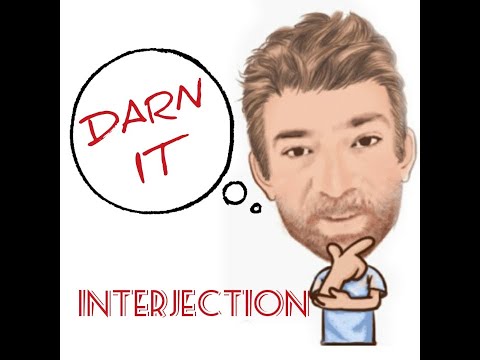 English Tutor Nick P Interjection (54) Darn (it)