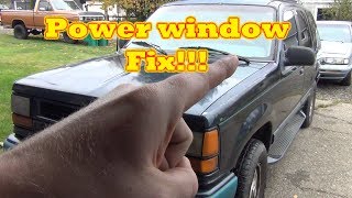 Fixing Up a 1994 Ford Explorer Limited | Power Window Fix | Part 3