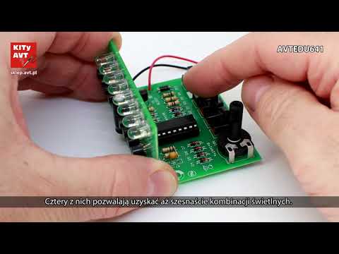 AVTEDU641 - Stroboskop dyskotekowy LED