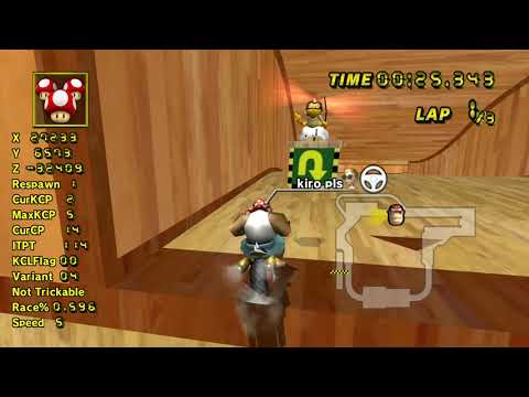 CTGP Tracks Done Backwards - Boshi Skatepark Complete Solution (12/218)