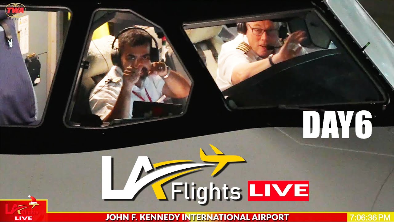 🔴LIVE AT JFK! | LIVE TWA HOTEL Plane Spotting | December 29, 2024