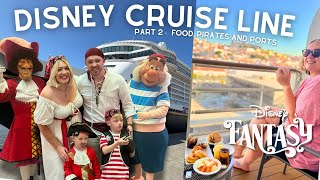 OUR FIRST EVER DISNEY CRUISE ✨Pt. 2 Disney Fantasy Review, Lisbon & Pirate Night Adventures 🚢✨