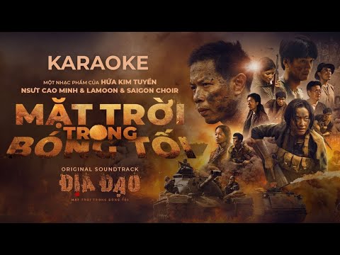 [KARAOKE] Mặt Trời Trong Bóng Tối (OST Địa Đạo) | Hứa Kim Tuyền | Lolita Music
