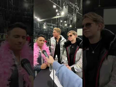 Jon Henrik Fjällgren, Arc North, Adam Woods After Qualifying to Melodifestivalen 2023 Final