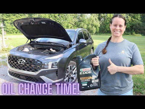 Step-by-Step Guide: Oil Changing for 2021-2023 Hyundai Santa Fe Owners