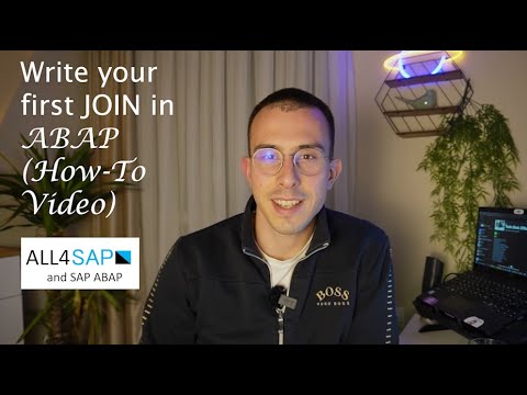 ABAP Tutorial  - Write your first JOIN in ABAP (How-to Video)