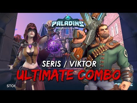 Paladins - Top Play: Seris / Viktor Ultimate Combo!!