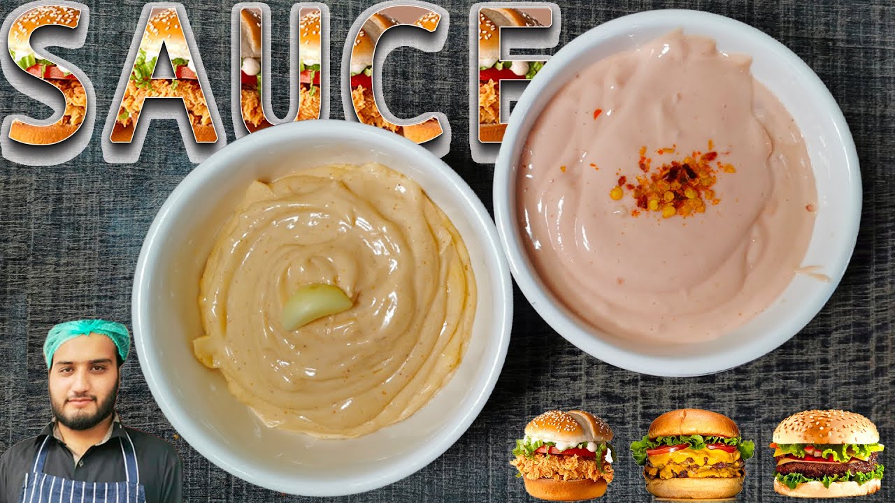 2 Sauce Recipe | Perfect for Zinger Burger, Grill Burger and Beef burger (Commercial)