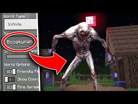 Do NOT Use the BOOGEYMAN Seed in Minecraft Pocket Edition...