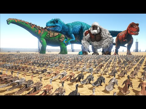 2000 Microraptor VS ARK Dinosaur Deathrun🦖 | Cantex