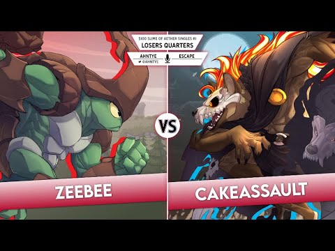 Slime of Aether #1: Losers Quarters - Zeebee (Kragg) vs CakeAssault (Forsburn)
