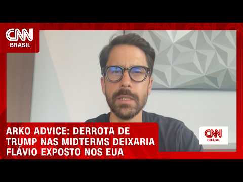 Derrota de Trump nas midterms deixaria Flávio exposto nos EUA, afirma Arko Advice | CNN BRASIL