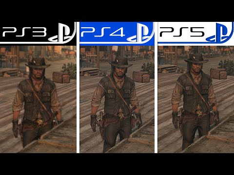 Red Dead Redemption | PS3 - PS4 - PS5 | Final Graphics Comparison