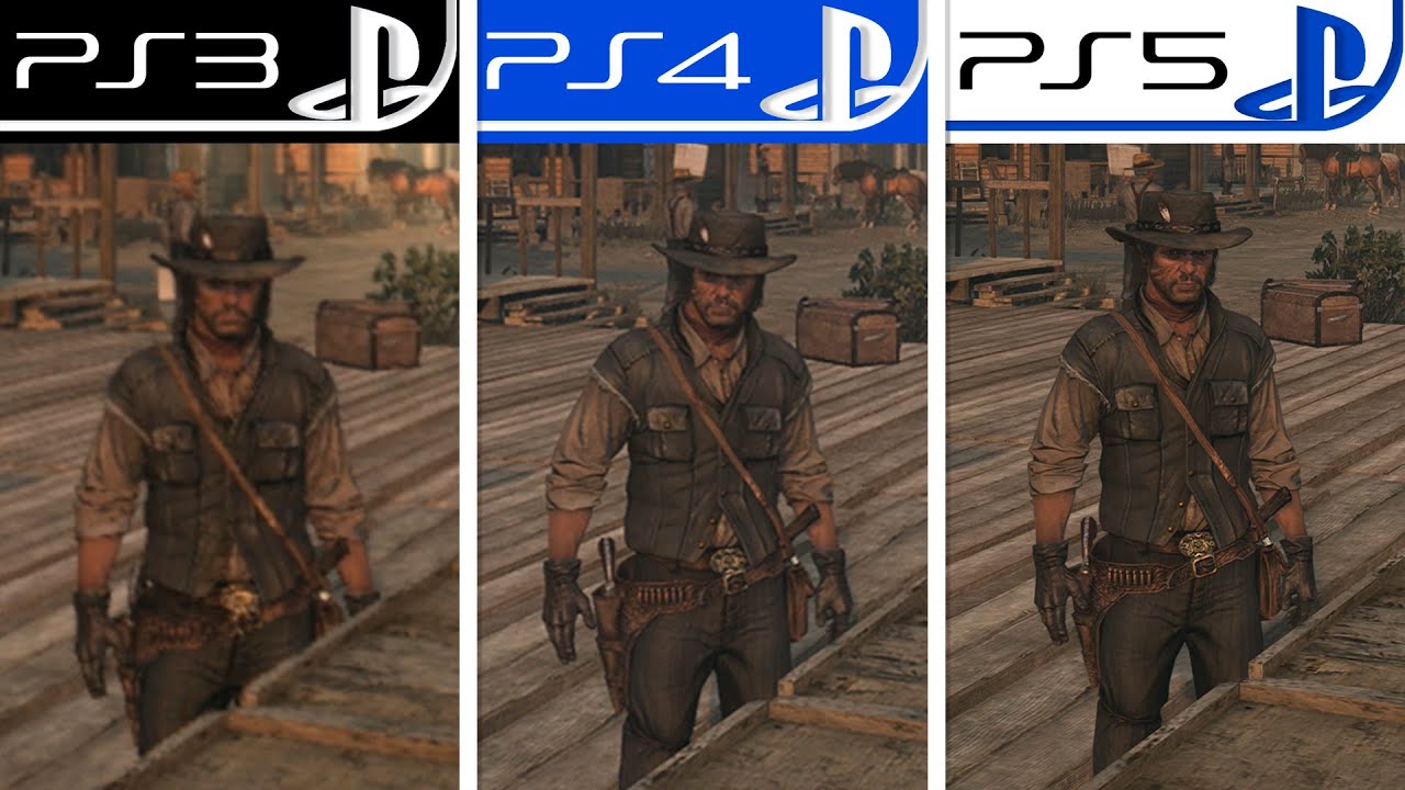 Red Dead Redemption | PS3 - PS4 - PS5 | Final Graphics Comparison