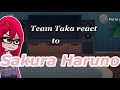 Team Taka React To Sakura Haruno Kytraxz