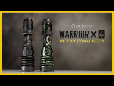 Olight Warrior X 4 Instructional Video
