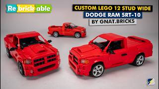 LEGO Dodge Ram SRT-10 Build — Full Breakdown & Transcript