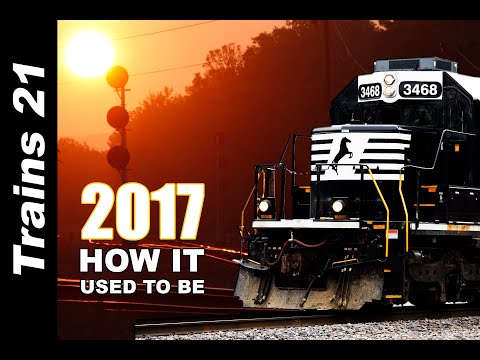 [BL][T-246] Searchlight Signals & Standard Cab Diesels: Railroading in 2017 | Trains 21