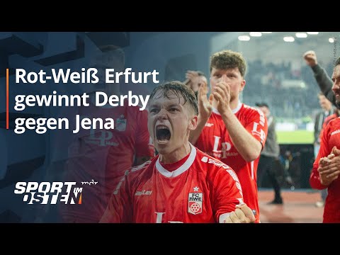 Rot-Weiß gewinnt Thüringen-Derby gegen Jena | MDR