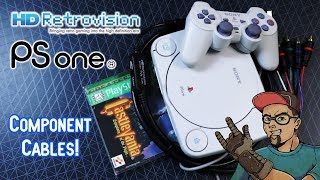 HD Retrovision Sony Playstation Component Cables! Amazing Output On Your HDTV!