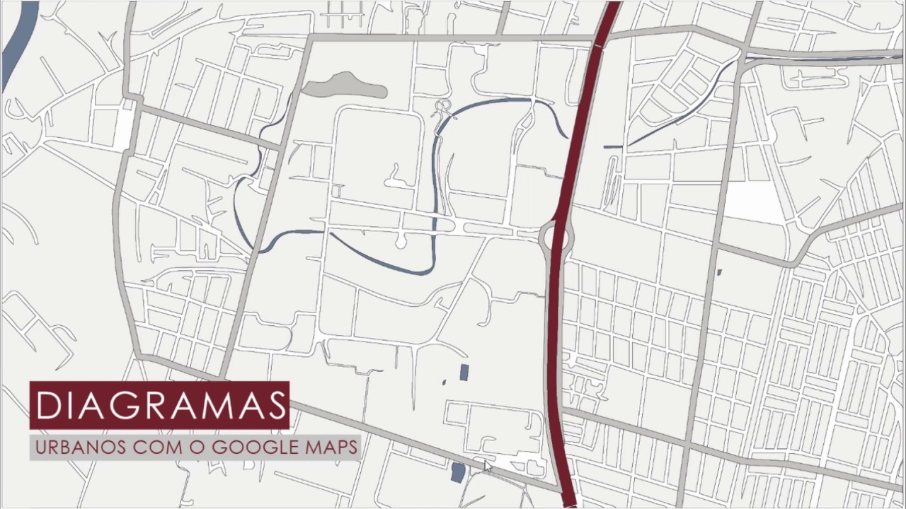 Diagrama Urbano com o Google Maps l Gabs Arch