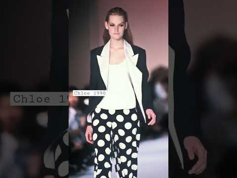 Chloe 1990s SS Runway #runway #fashion #chloe