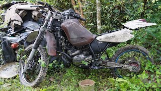 Yamaha DT230 Lanza Motorcycle full restoration