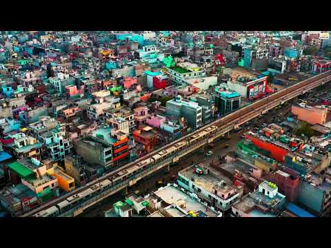 FLYING OVER INDIA (4K UHD) – Entspannende Musik zusammen mit wunderschönen Naturvideos – 4K-Video