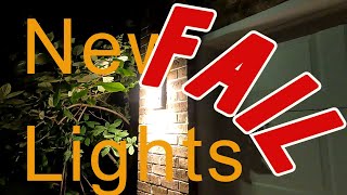 New Garage Lights - FAIL