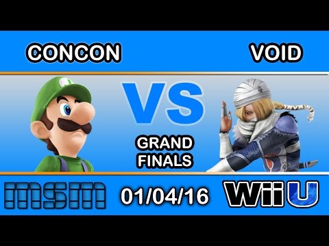 MSM 31 - SCB | Mr. ConCon (Luigi) Vs. 2GG | VoiD (Sheik) Grand Finals - Smash Wii U