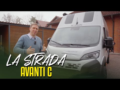 La Strada Avanti C (2025) – The best van with a real shower and massive storage space!