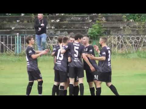 Unia Nowa Sarzyna strzela w meczu ze Stalą II Stalowa Wola - 30K. V ligi 17.06.2023r.