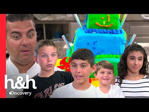 Um bolo para o papai Buddy | Cake Boss | Discovery H&H Brasil