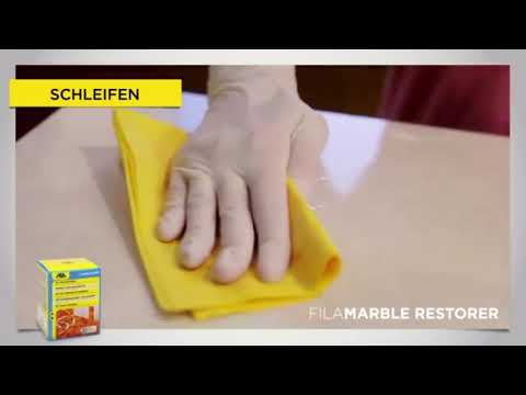 ✅✅ Naturstein Reiniger Fila Marble Restorer - Marmor Reparaturset Steinreiniger  - Stein Doktor
