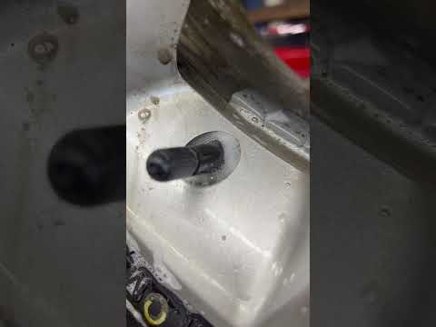 Tire valve stem leaks are more common then you think! #cars #tires #leaks