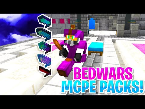 Riverrain123 - TOP 5 MCPE BEDWARS TEXTURE PACKS! (Minecraft PE, Win10, Xbox, PS4)