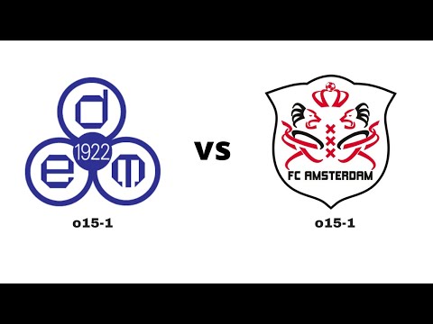 RKVV DEM o15-1 vs FC Amsterdam o15-1