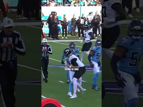 This Punter Was Ready For War 😂