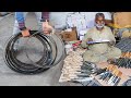Process Of Making Sharp Slaughter Knife From An Old Saw Blade Meat Knives Manufacturing