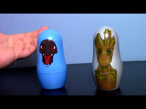 Guardians of the Galaxy and Pokemon Nesting Doll Reviews