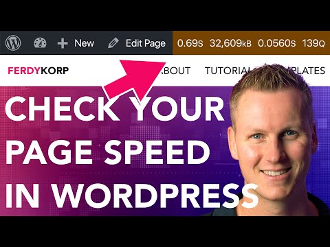 Check Your Website Speed Within Wordpress