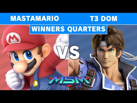 MSM 226 - NVR | POW | Mastamario (Mario) Vs CG | T3 Dom (Richter) Winners Quarters - Smash Ultimate