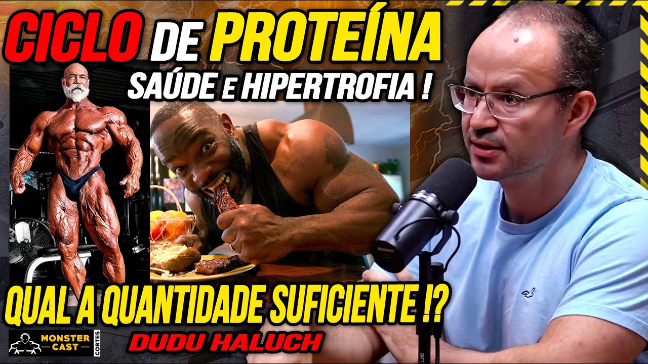 PROTEÍNA EM EXCESSO ! O VILÃO ESCONDIDO DA LONGEVIDADE DOS FISICULTURISTAS !? | DUDU HALUCH