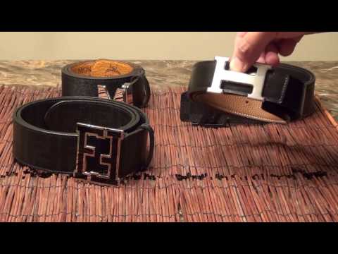 Which is better?!? 4 Designer Belt Quality Comparison (Hermes H Belt, Louis  Vuitton, Fendi, and MCM) 