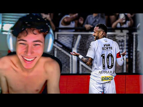 o DIA em que o NEYMAR fez CHOVER no SANTOS...